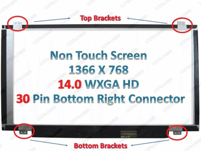 14 eDP LED LCD Screen Panel fit M140NWR6 R2 M140NWR6-R0 M140NWR6 R0 M140NWR6 R1 - Image 4