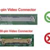 HP 15-BS060WM 15-BS070WM LCD LED Touch Screen Assembly Replacement 15.6" HD WXGA - Image 4