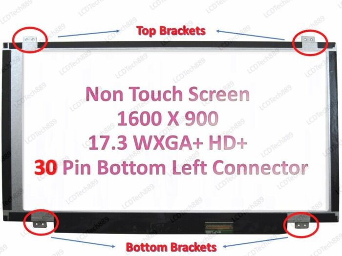 HP 17-BS061ST 17-BS062ST LED LCD Replacement Screen 17.3 HD+ AG Display New - Image 8