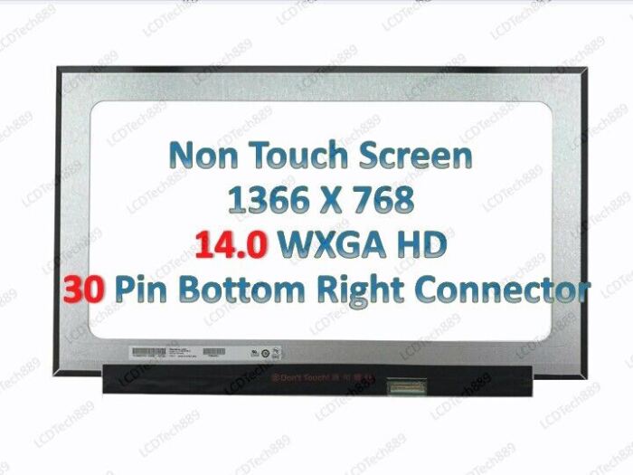 HP Pavilion 14-cf0012dx NT140WHM-N34 Replacement LCD Screen Display - Image 2