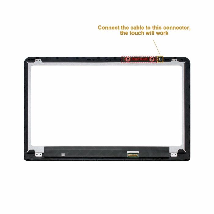 FHD LCD Touch Screen Digitizer Display Assembly+Bezel for HP Envy x360 15-w291ms - Image 5