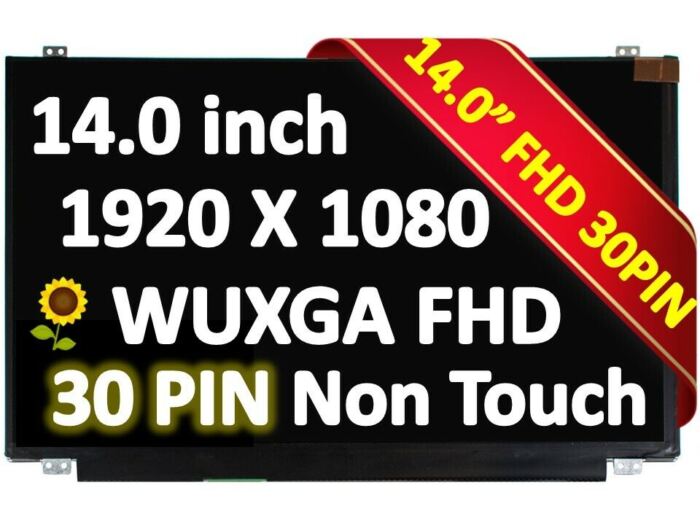 14.0" 1920x1080 LED Screen replacement for LENOVO 01HW839 LCD LAPTOP