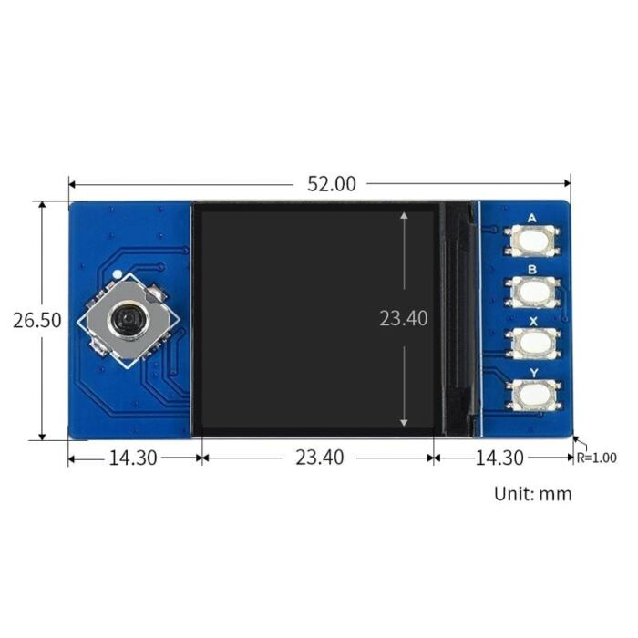 1.3inch IPS LCD Display Module for Raspberry Pi Pico (240x240) - Image 7