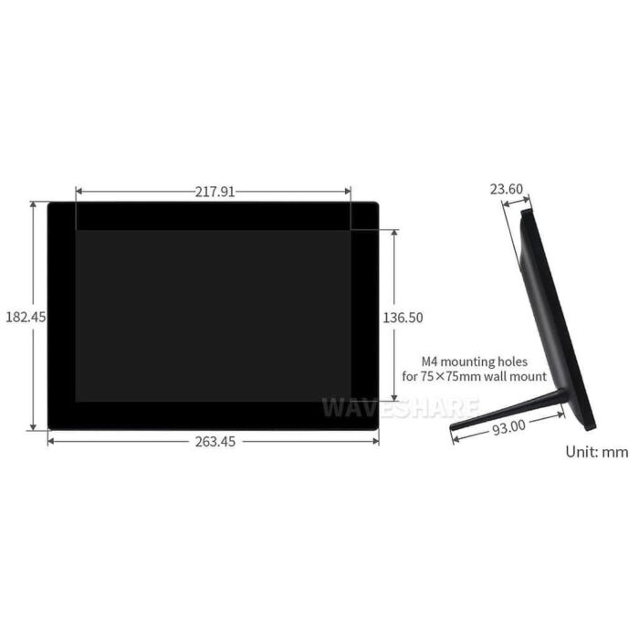 10.1inch HD IPS Capacitive Touch Screen in Case (1920x1200) - Image 8