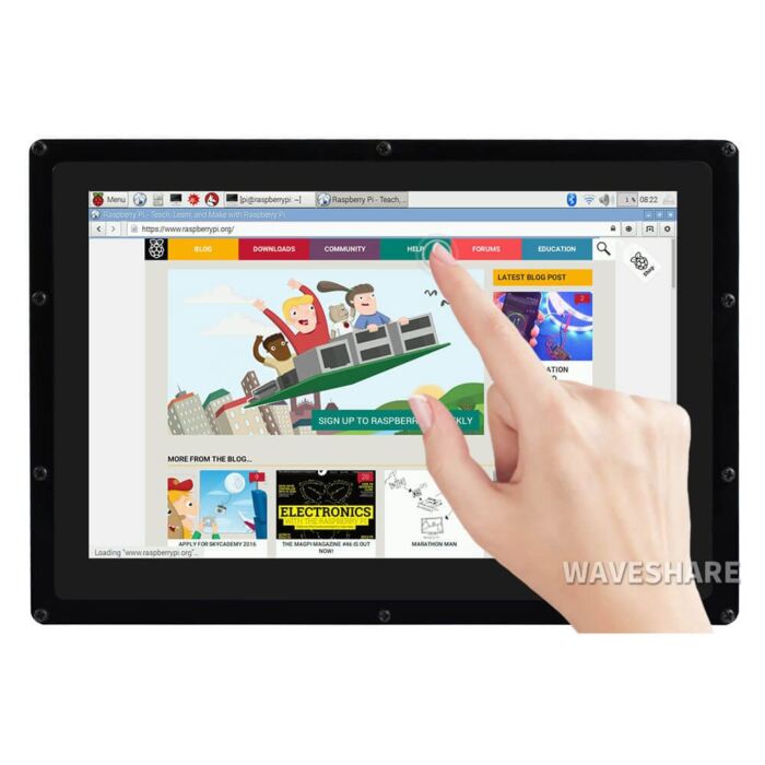 10.1inch IPS HDMI 1280x800 Touch Screen & Case (USB) - Image 4