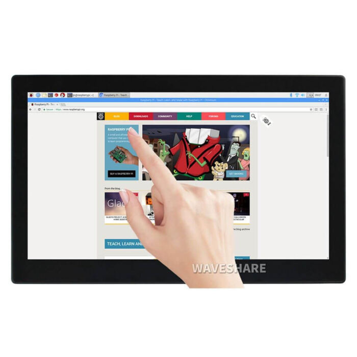 13.3inch IPS Capacitive Touch HDMI LCD with Case (1920x1080) - Image 5