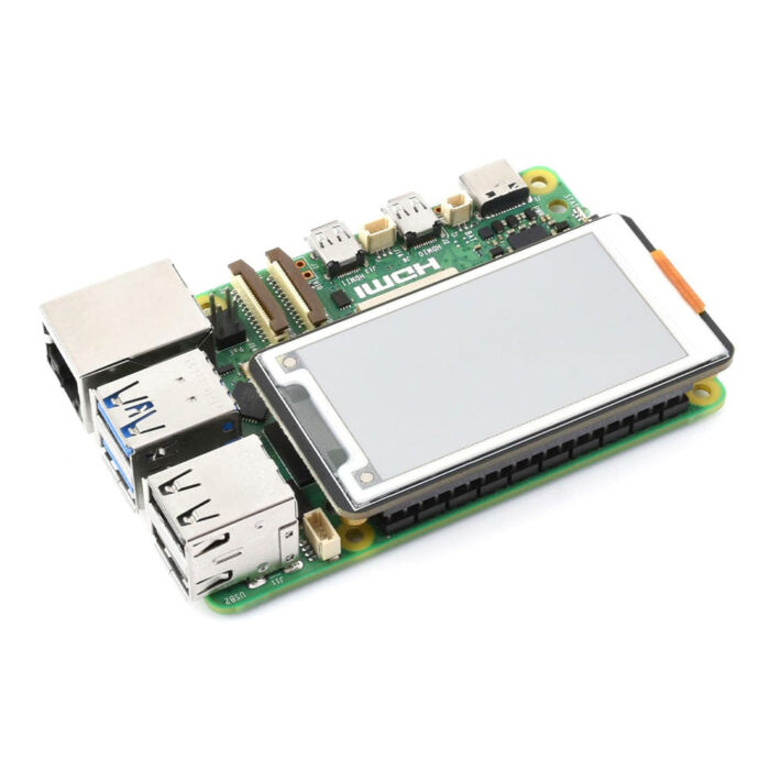 2.15inch E-Paper Quad Colour HAT+ for Raspberry Pi (296 x 160) - Image 4