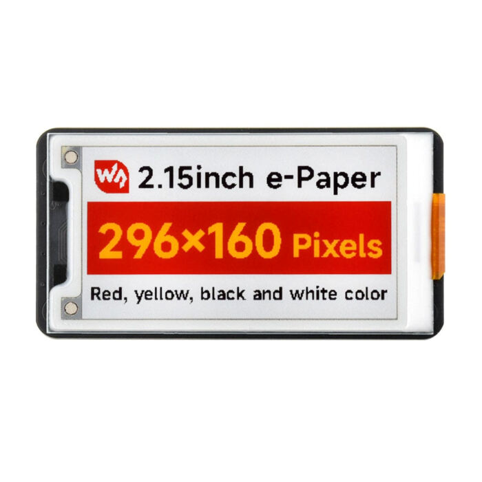 2.15inch E-Paper Quad Colour HAT+ for Raspberry Pi (296 x 160) - Image 3