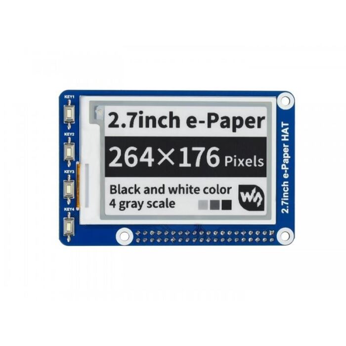 2.7inch E-Ink Display HAT