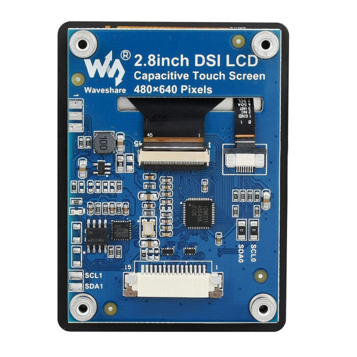 2.8inch IPS Capacitive Touch DSI Display for Raspberry Pi (480x640) - Image 4