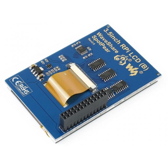 3.5inch IPS Touch Screen for Raspberry Pi (GPIO/SPI) - Image 2