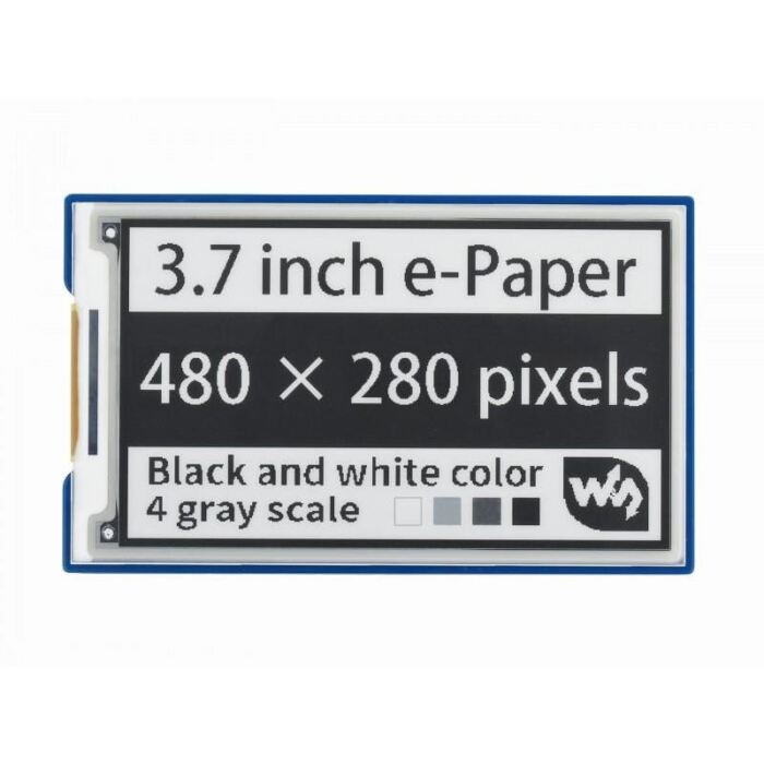 3.7inch E-Ink Display HAT for Raspberry Pi (480??280)