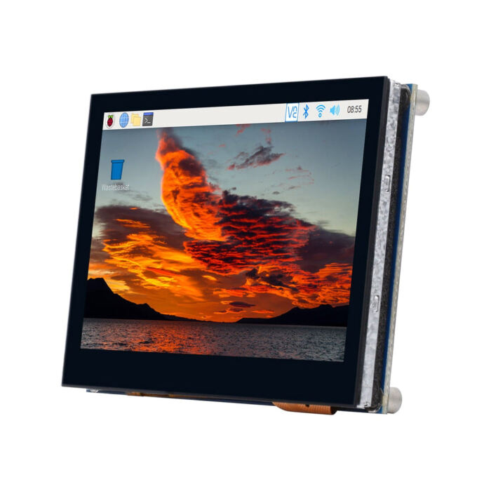 4.3inch DSI QLED Capacitive Touch Display for Raspberry Pi (800x480)