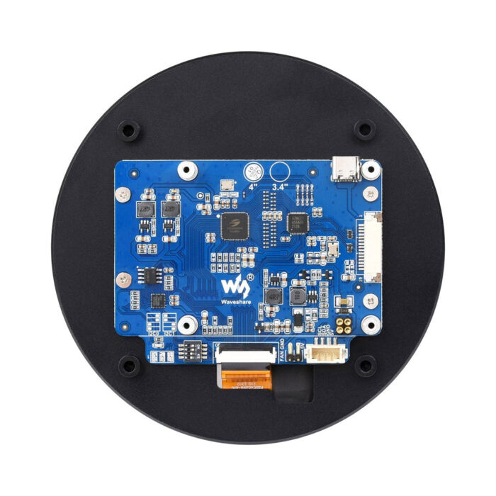 4inch DSI Round Touch Display for Raspberry Pi - Image 5