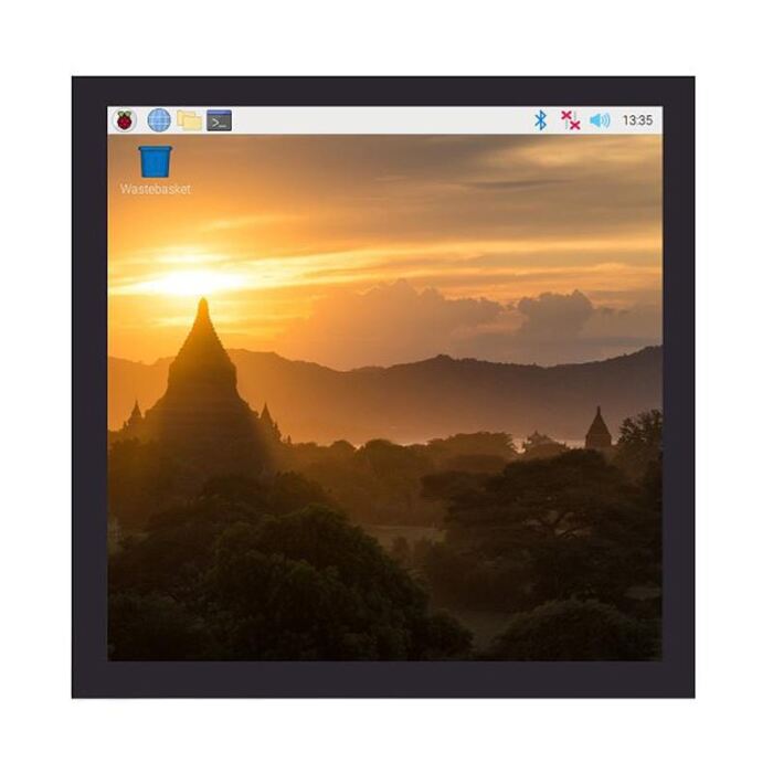 4inch IPS Square Capacitive Touchscreen for Raspberry Pi (720x720)