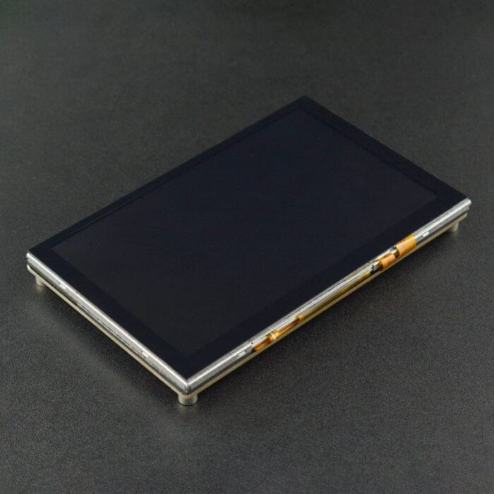 5'' 800 x 480 TFT Raspberry Pi DSI Touchscreen (Compatible with Raspberry Pi 3B/3B+/4B/5) - Image 2