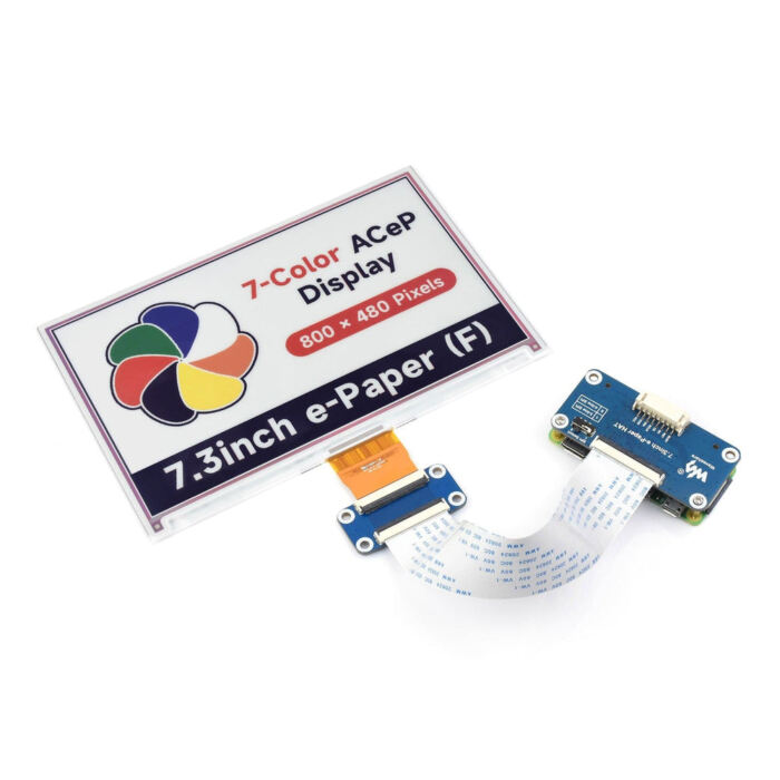 7.3inch ACeP 7-Color E-Paper E-Ink Display Module (800??480)