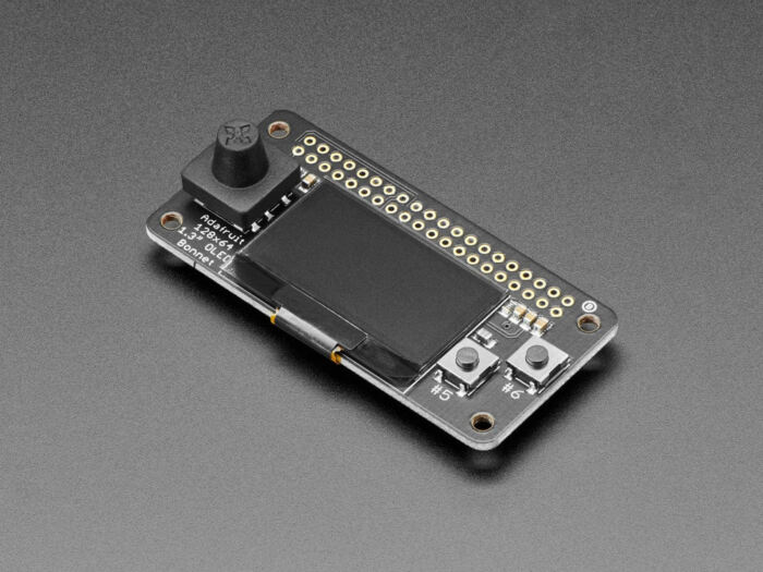 Adafruit 128x64 OLED Bonnet for Raspberry Pi - Image 2