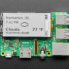 Adafruit 2.13inch Monochrome E-Ink Bonnet for Raspberry Pi (THINK INK)