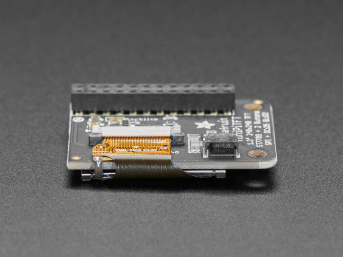 Adafruit Mini PiTFT 1.3inch - 240x240 TFT Add-on for Raspberry Pi - Image 3