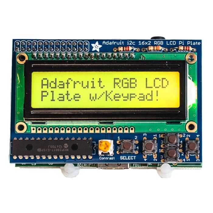 Adafruit RGB Positive 16 x 2 LCD+Keypad Kit for Raspberry Pi - Image 4