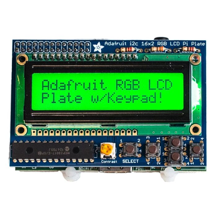 Adafruit RGB Positive 16 x 2 LCD+Keypad Kit for Raspberry Pi - Image 5