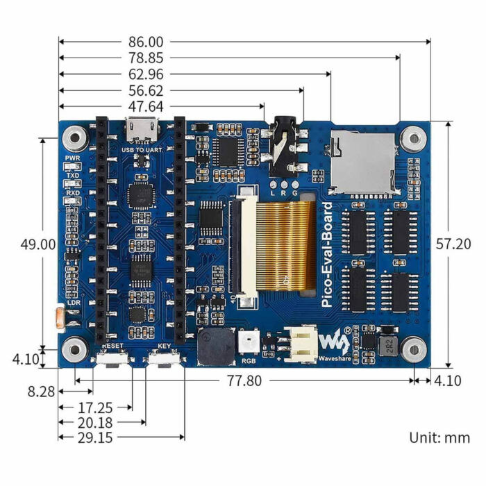 Evaluation Board for Raspberry Pi Pico - Image 6