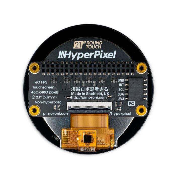 HyperPixel 2.1 Round - Hi-Res Display for Raspberry Pi - Image 3