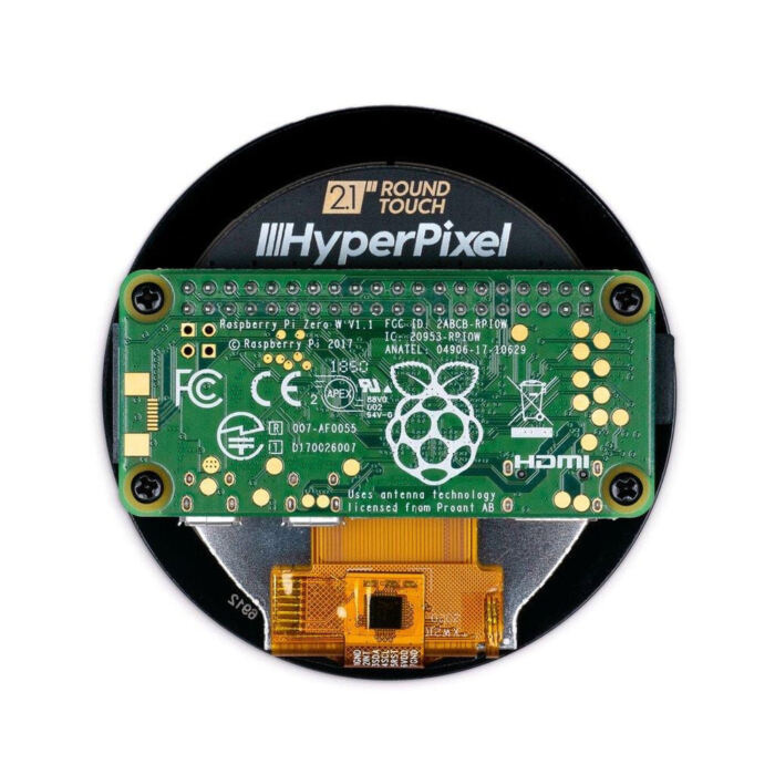 HyperPixel 2.1 Round - Hi-Res Display for Raspberry Pi - Image 4