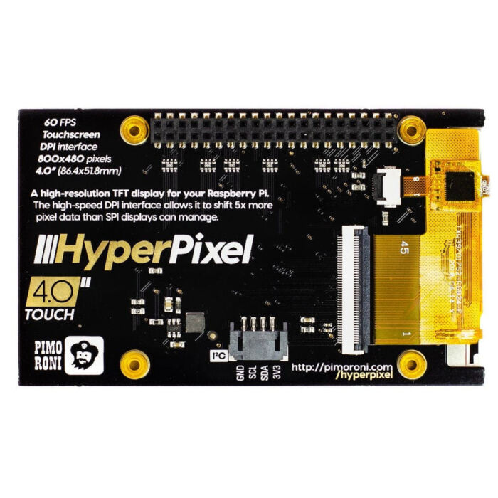 HyperPixel 4.0 - Hi-Res Display for Raspberry Pi - Image 3