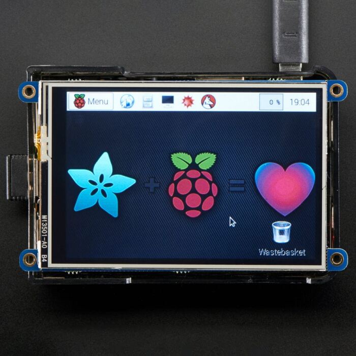 PiTFT Plus 480 x 320 3.5inch TFT+Touchscreen for Raspberry Pi - Image 2