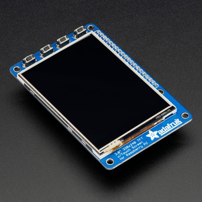 PiTFT Plus Assembled 320 x 240 2.8inch TFT + Resistive Touchscreen