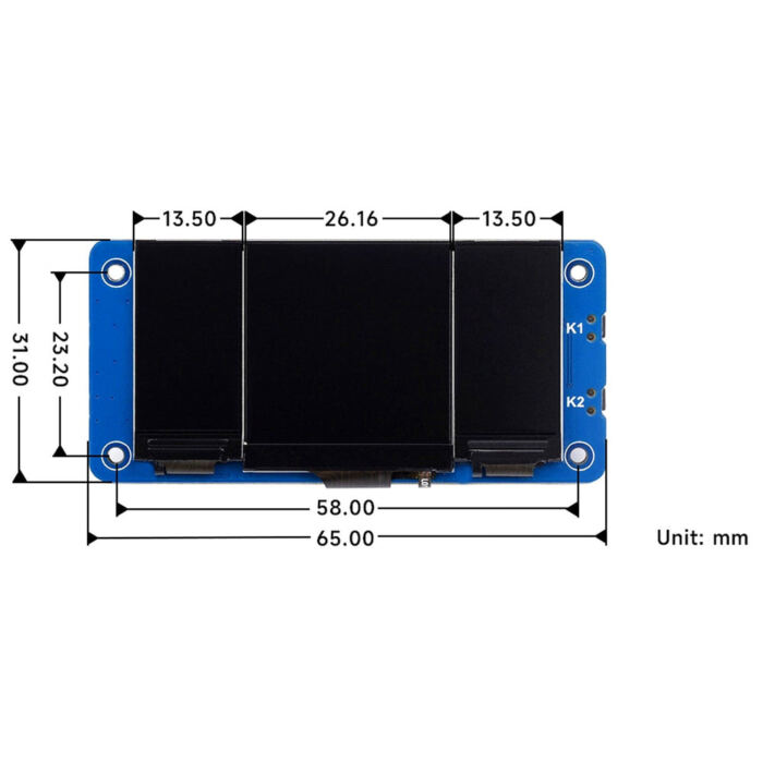 Triple IPS LCD HAT for Raspberry Pi - Image 8