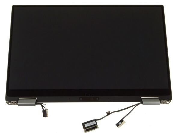 4XFMN - Silver - 13.3" For Dell XPS 13 (9365) Touchscreen QHD+ LCD Display Complete Assembly