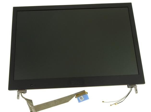 MF1RP - BLACK - For Dell Latitude E4300 WXGA Screen Display Complete LED LCD Assembly with Short WLAN Cables