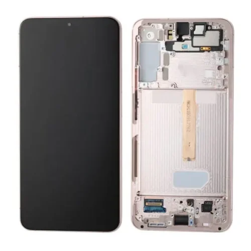 Original SAS22Plus5GAMOLEDF-Gold For Samsung Galaxy S22 Plus 5G AMOLED Display Assembly with Frame - Gold Replacement